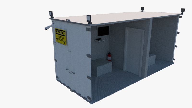 Mobile Onshore Radioactive Material Storage
